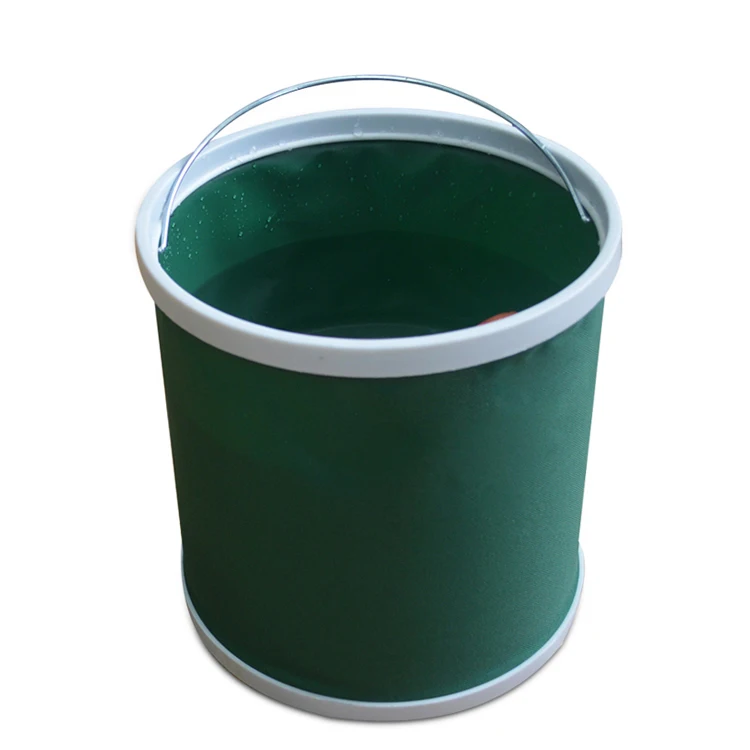 Foldable Outdoor Camping PVC Tarpaulin Washing Waterproof Fishing Folding Bucket