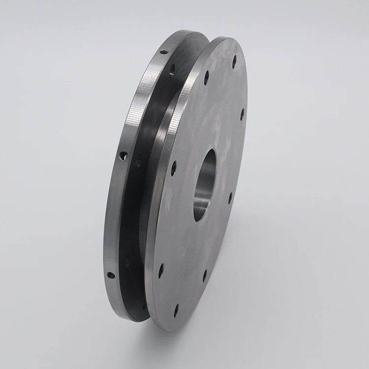 
Customized Machinery Steel Round Belt Guide Pulley 