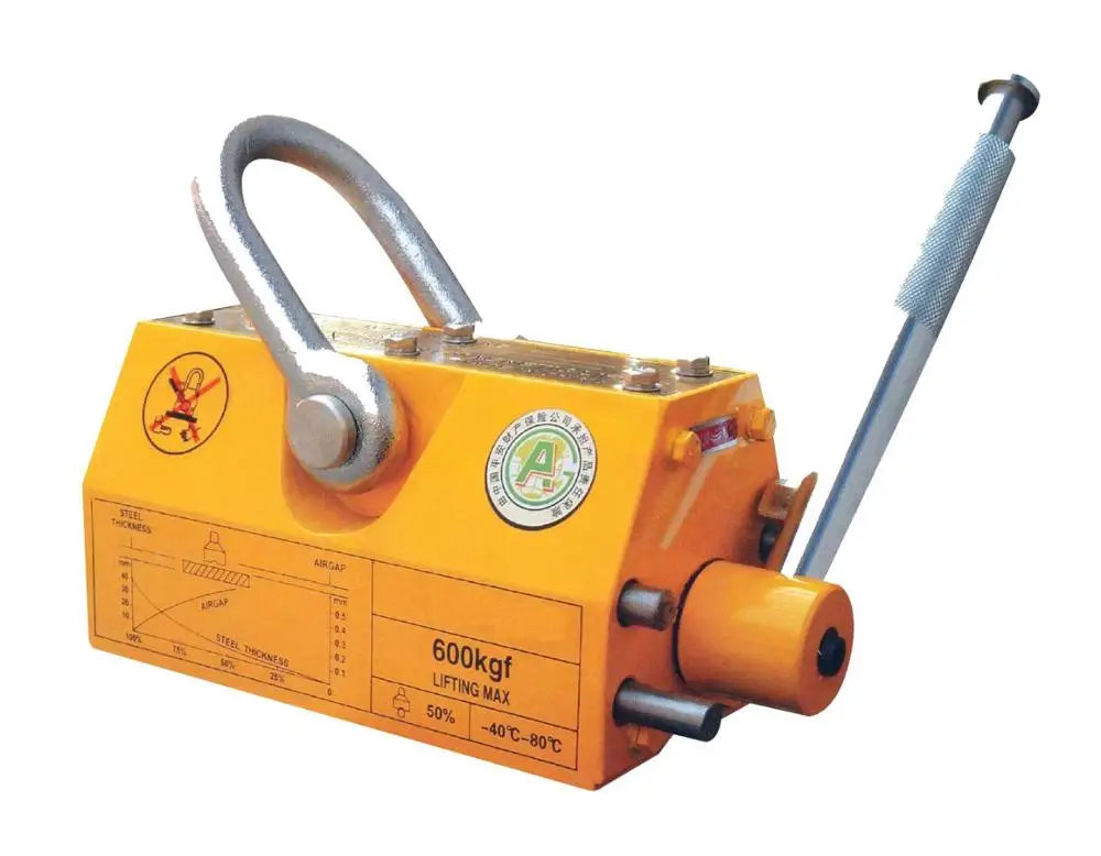 Permanent 2000Kg Sheet Metal Magnet Lifter