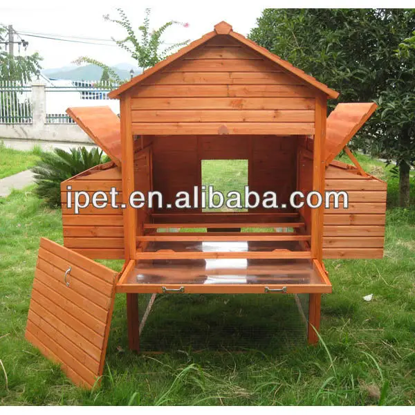 Large wooden chicken house CC073