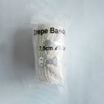 Лучший производитель, медицинский бандаж PBT, 7,5 см * 4,5 м, самоклеящаяся эластичная клейкая повязка