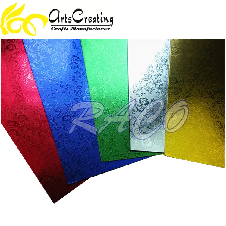 Metallic Golden Printing paper metallized paper for gift gold metallic soft thin wrapping paper