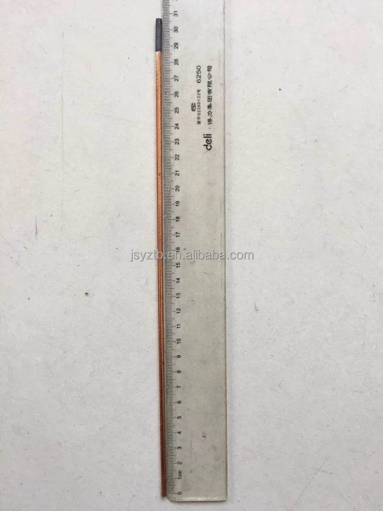 DC copper coated pointed arc air gouging carbon electrode rod 4*305mm