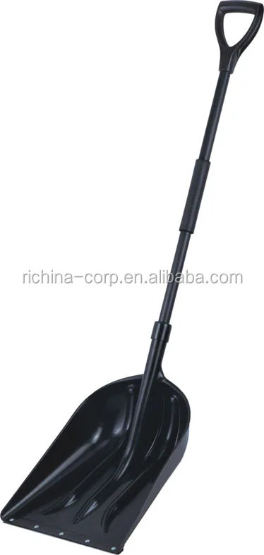 Long Steel Handle Garden Grain and Snow Scoop Shovel with PP or ABS Material Head