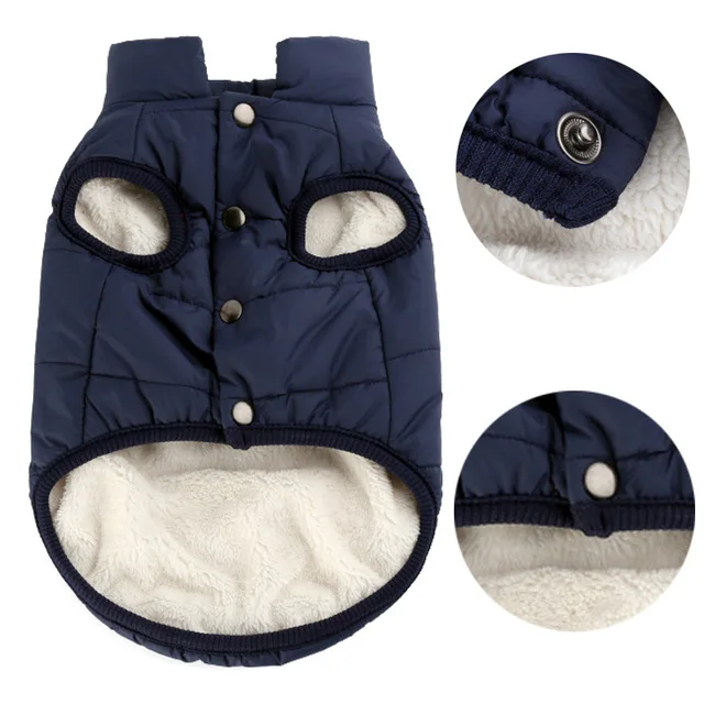 Dog & puppy clothes, Winter Warm Wholesale Pet Clothes Vest Jacket For Small Medium Large Dogs