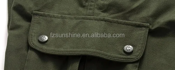 Waterproof Durable Mens Outdoor Dark Green Hunting Pants