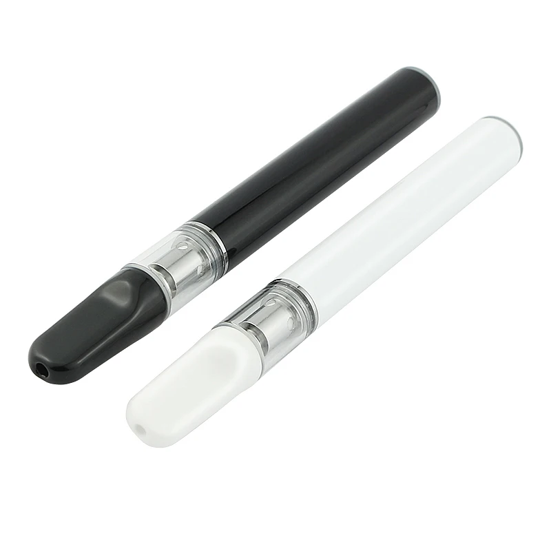 
2019 белая, черная и металлическая керамическая ручка для вейпа для густого масла CBD 