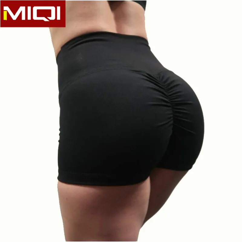 MIQI Apparel Wholesale Bunny Booty Leggings Fitness Wear Womens Sexy Workout Shorts Scrunch Butt Shorts