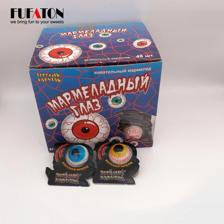 Colorful gummy body parts finger gummy candy for Halloween