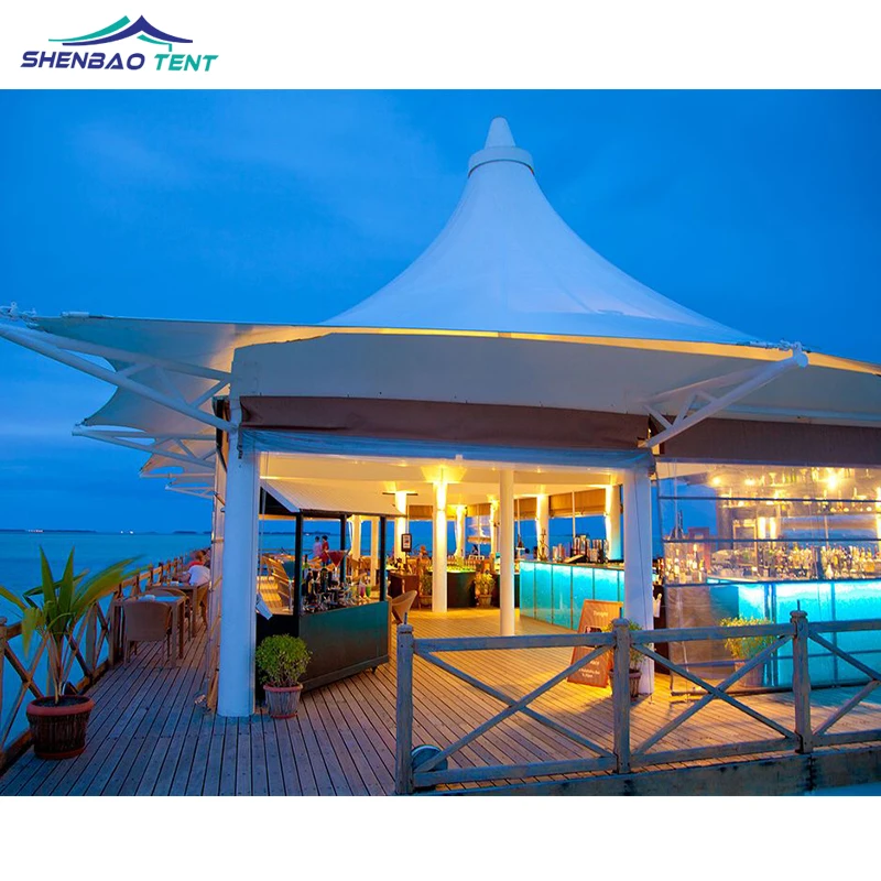 Luxury Resort Membrane Structure Hotel Tent For Glamping