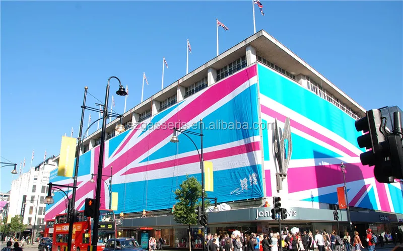 Full Color Digital Printing Inkjet Canvas Mesh Banner