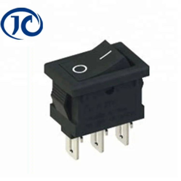 JC-KCD50 series hot selling rocker switch 3 Pins mini rocker switch