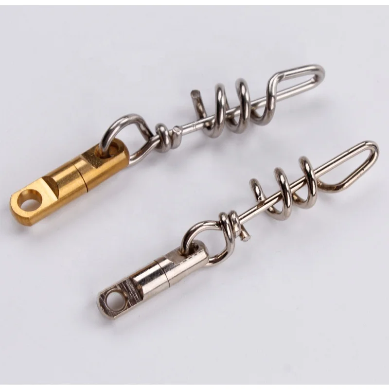 High quality pigtail swivel clip fishing snap clips