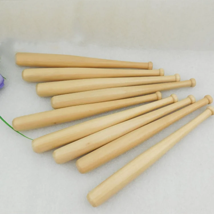 natural mini wood baseball bat display custom wooden baseball bat