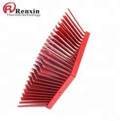 Anodized aluminum heatsink led lights heat sink pin fin heatsink For cxb3590 led grow Lights heat dissipation