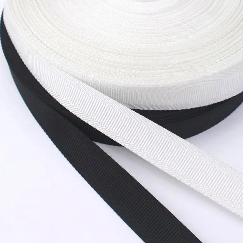 Polyester White Printing Blank Webbing in Rolls for Sublimation Lanyard