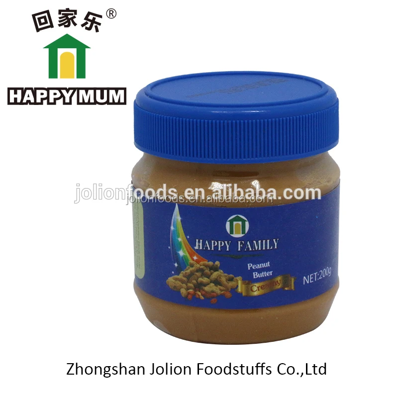 Chinese Wholesale Halal Non-Gmo Creamy Crunchy 510g Peanut Butter