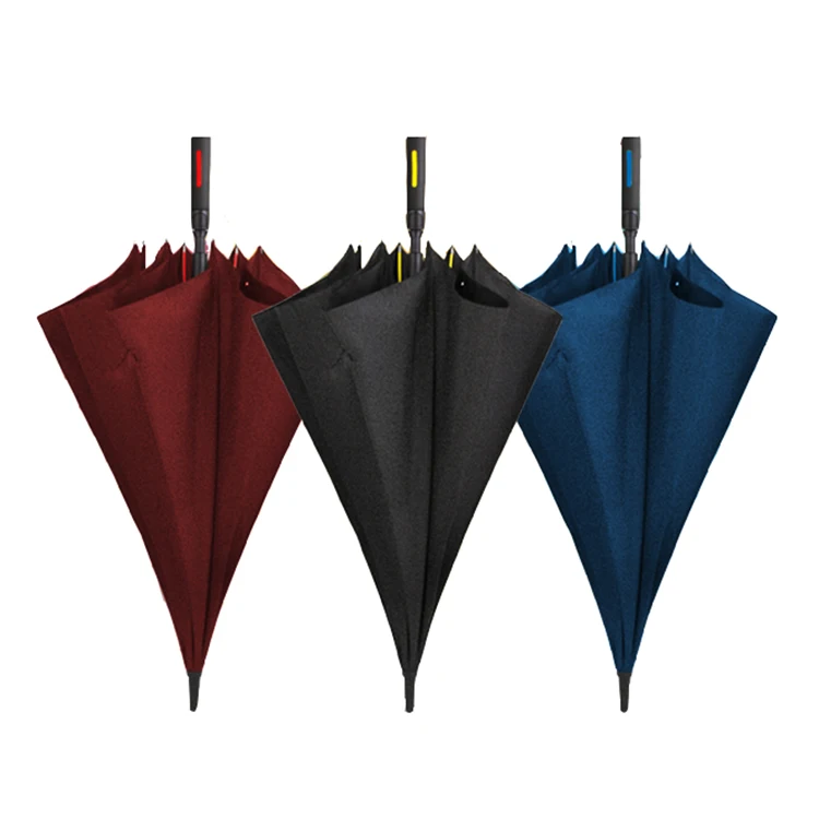 small order Golf Umbrella Large Windproof Oversize Automatic Open Stick Umbrellas Extra Lightweight Strong