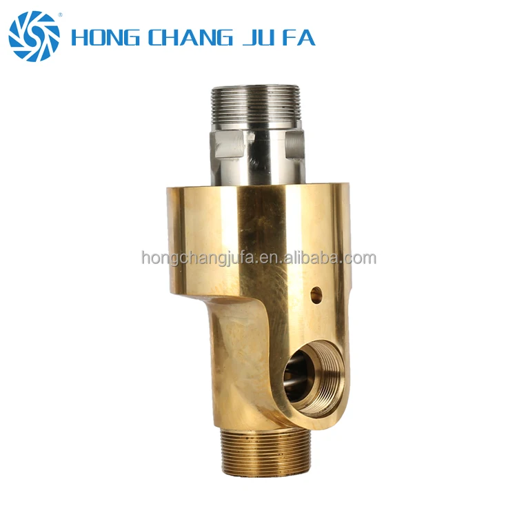 Flexible conduit connector dualflow rotary union rotating water swivel connection pipe swivel joints