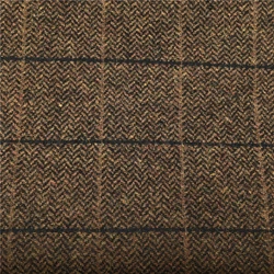 Осеннее и зимнее мужское шерстяное пальто шерстяное костюмной ткани нового типа с узором «елочка» Пальтовая ткань.