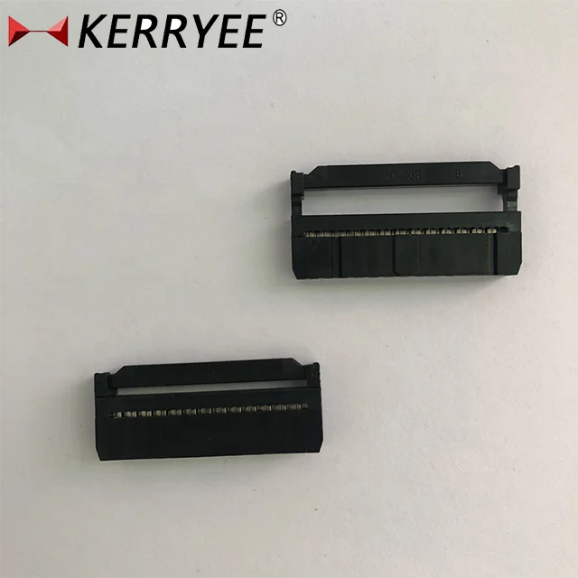 IDC socket female connector 2.54/1.27mm pitch