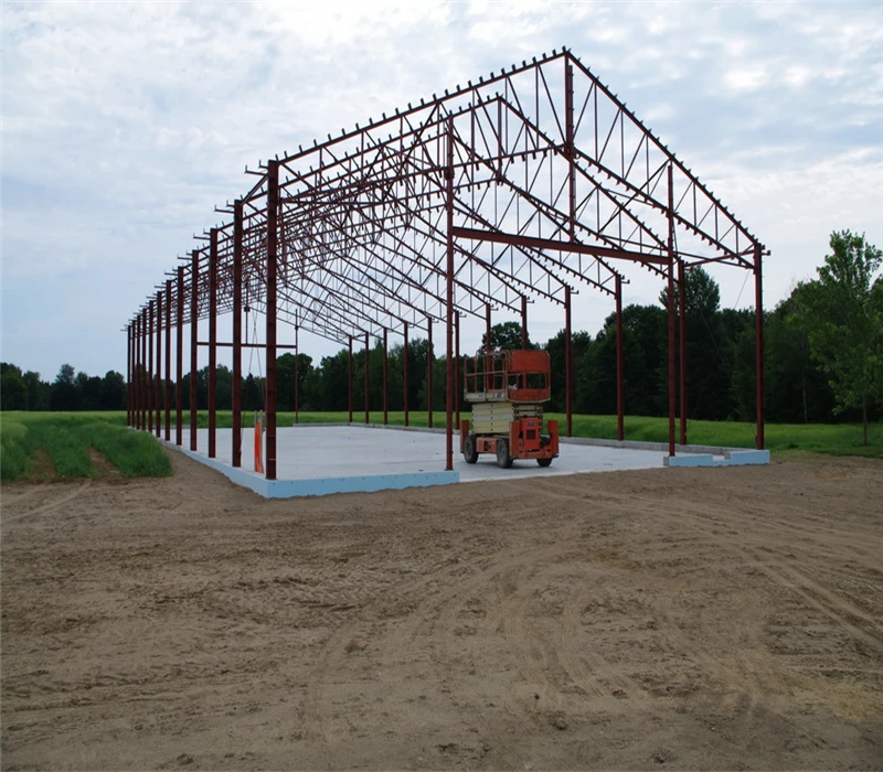 steel roof truss warehouse shed design warehouse steel beam mini size