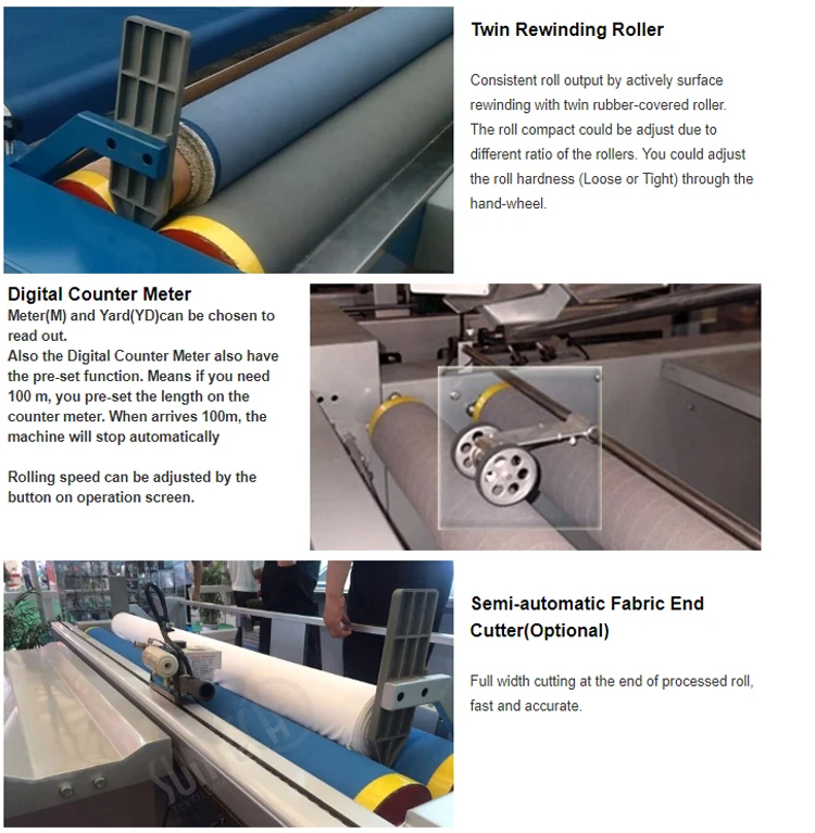 SUNTECH Промышленных Автоматическая ткань намотки машина для текстильной