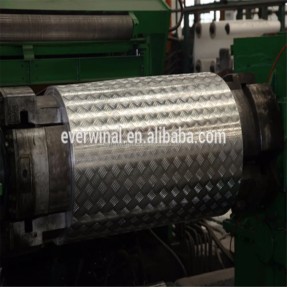 high quality 5052 O aluminum embossed plate/sheet for platform