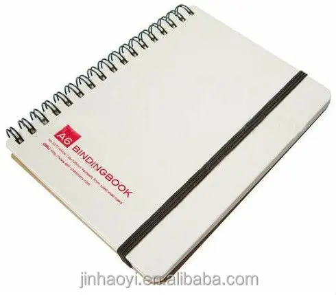 Customized w-o spiral binding bound publisher school writing notebook printing