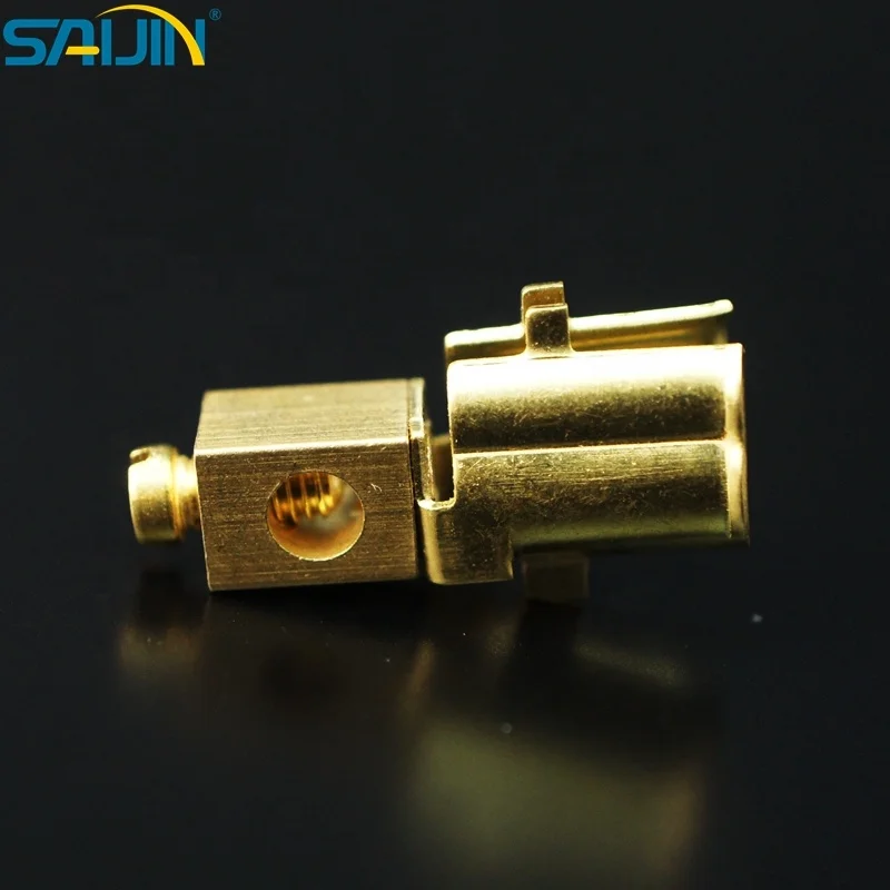 Brass universal socket accessory sheet metal part earth contact for switch socket