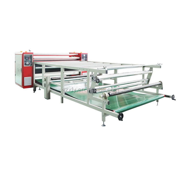100 120m/h Automatic Rotary  Multi functional Roll Heat Transfer Press Printer  Sublimation for Roll Fabric Textile Machine