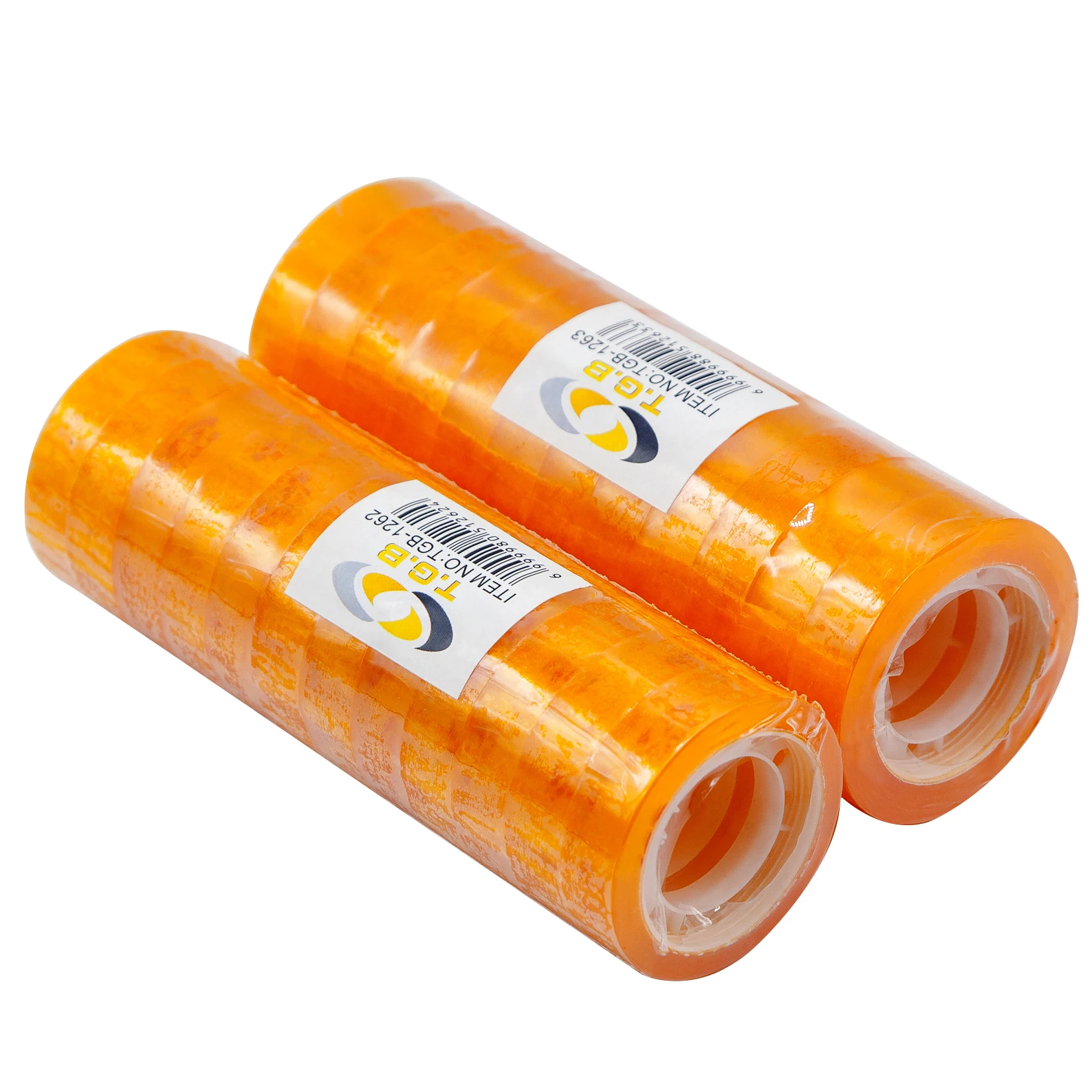 
Hot sale 12mm 15mm 18mm 24mm yellowish golden bopp stationery tape 