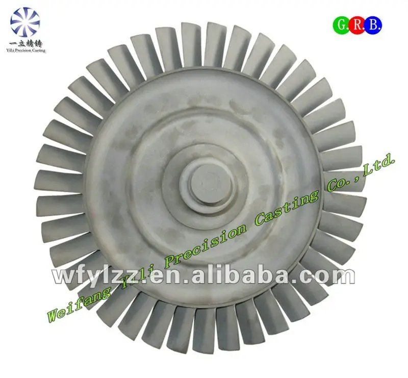 YLTW-180 superalloy turbine wheel - vacuum investment castings