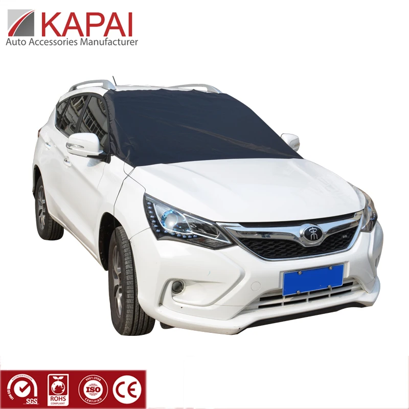 Windshield Cover                                                                     Magnetic Car Cover Frost Blocker snow cover