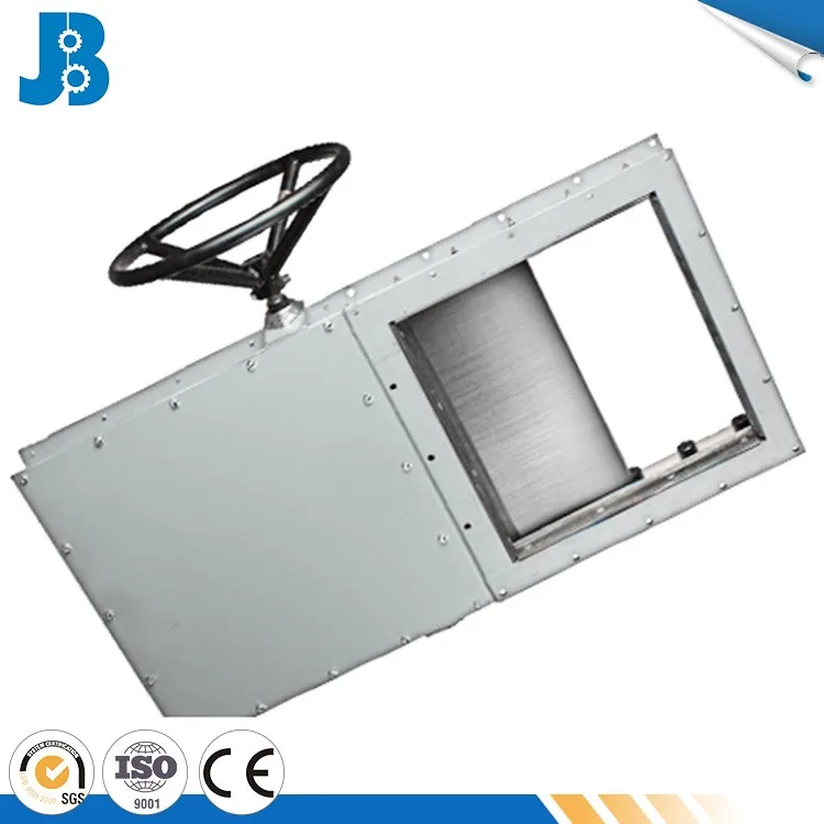 304 stainless steel pneumatic slide gate valve