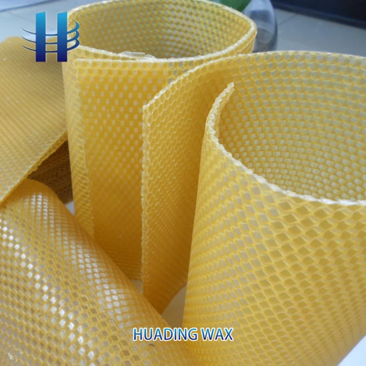 Natural Beeswax Sheet Honeycomb Wax Frames Bee Nest Foundation Beekeeping Honey Hive Garden Equipment Tool for Beekeepers