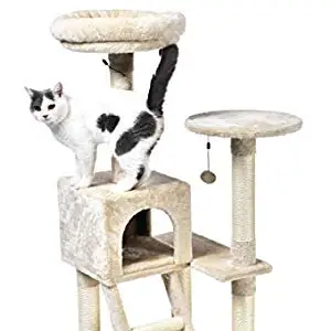 Cat Tree Tower Condo Play House Pet Scratch Post Kitten Furniture