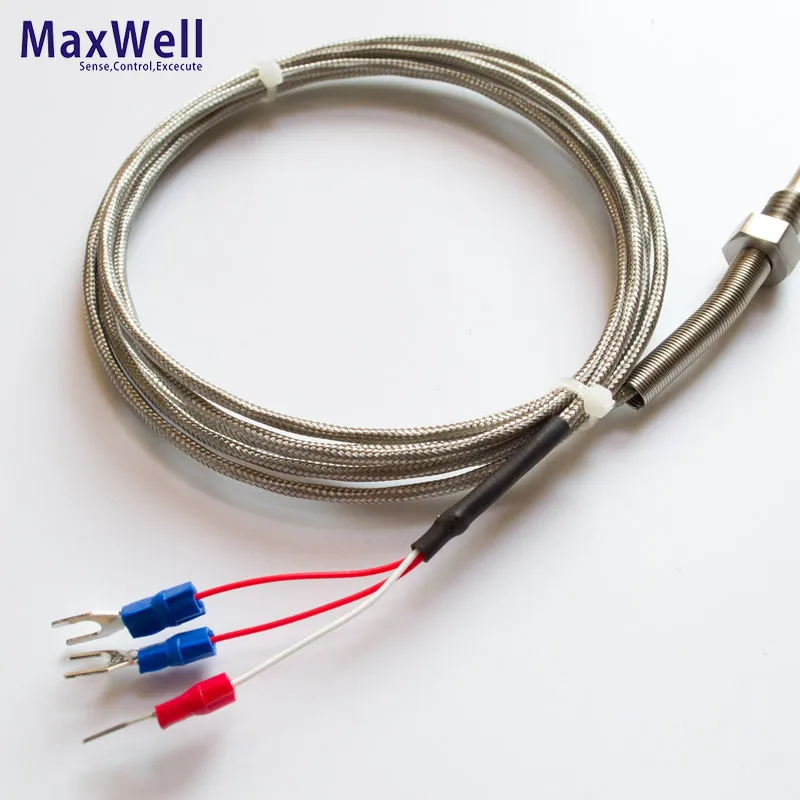 3 wires 4 wires class A or class B 300C rtd pt100 temperature sensor