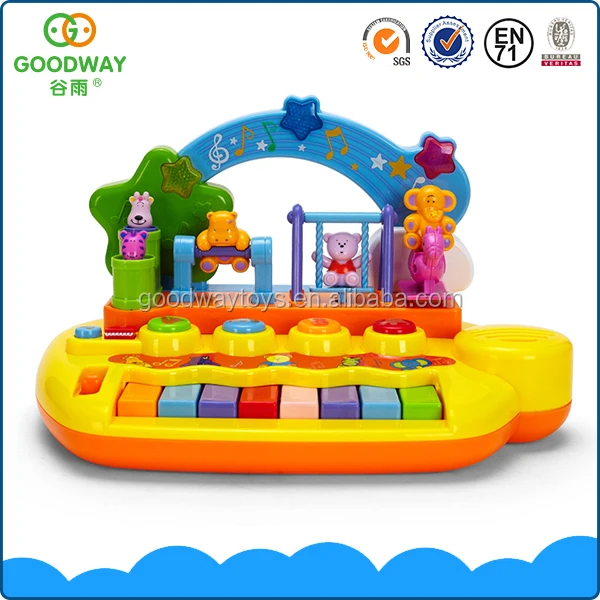 18-36 месяцев детские игры животных танцы мигающий свет игрушка фортепиано