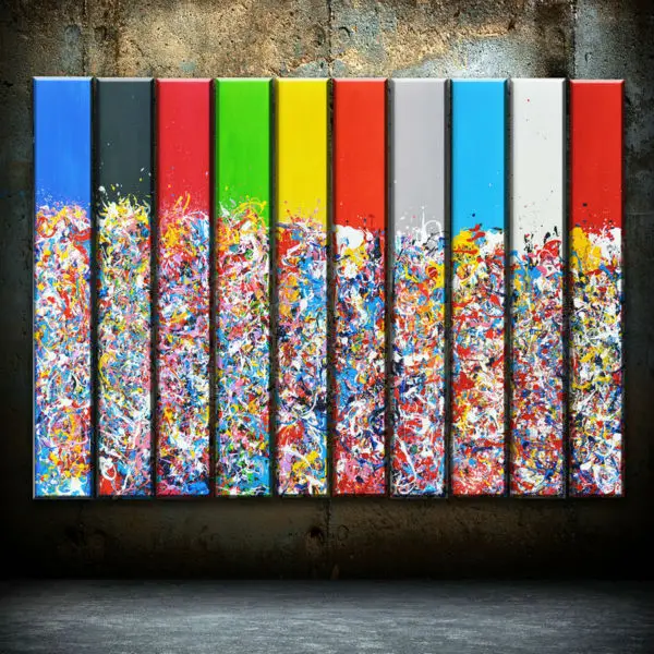 Абстрактные Художественные Масляные картины, новый дизайн