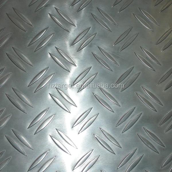 Китайский поставщик, алюминиевая рифленая пластина толщиной 6 мм