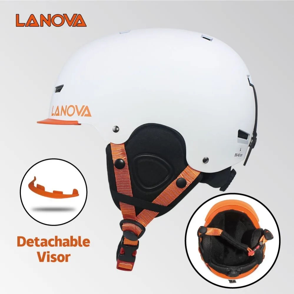 
Child adult snowboard helmet with visor S.M.L size ski helmet 