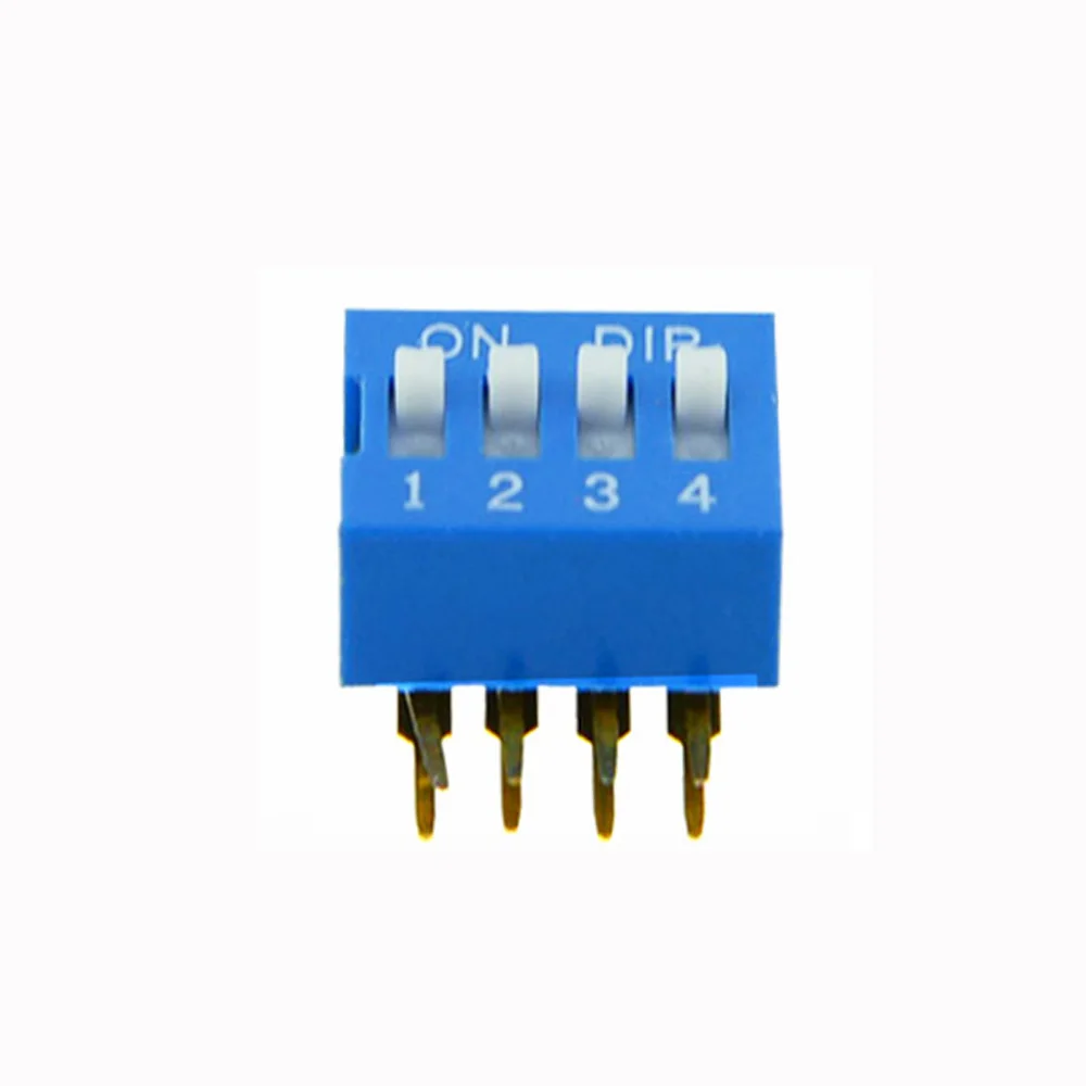  Прямоугольный переключатель SPST 8 Pin