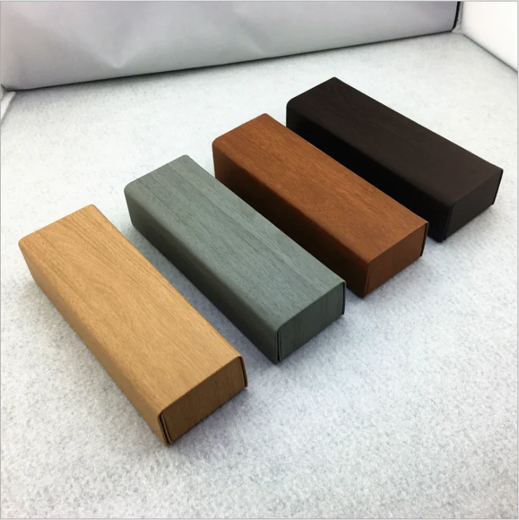 2018 Eco Friendly Yiwu China Wholesales Square Shaped Exquisite Fashion Metal Custom Logo Eyewear Vintage Luxury Glasses Case