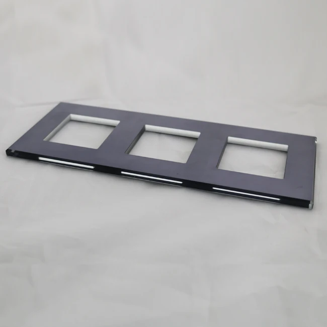 touch switch plate for wall glass touch button panel