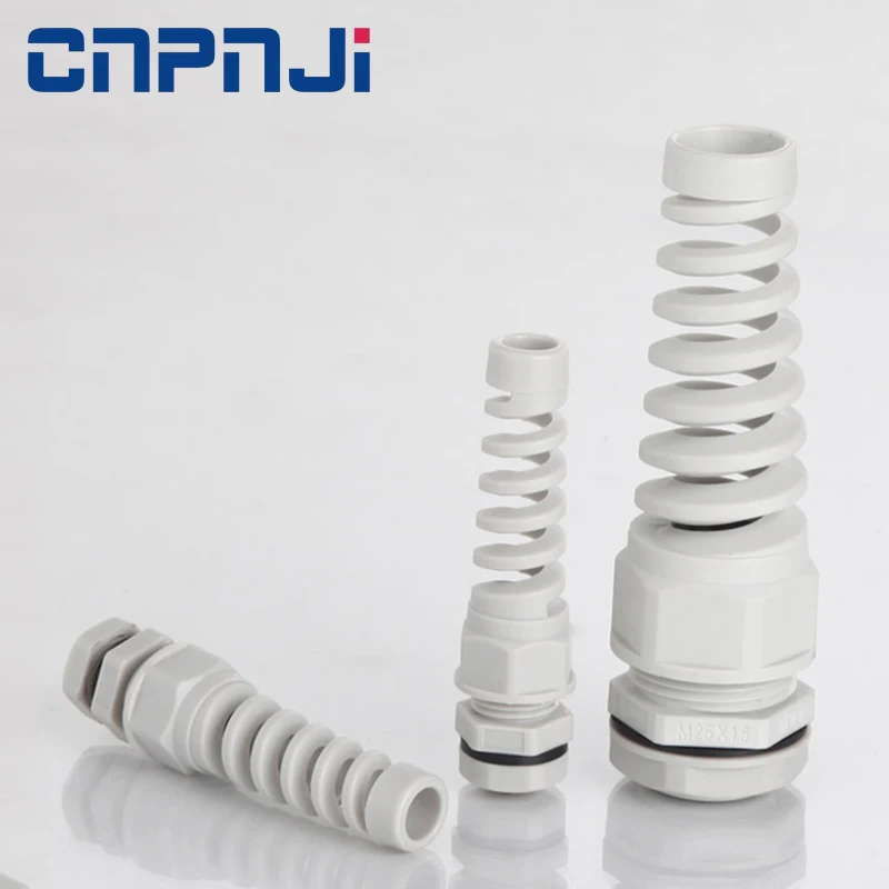 PG Thread Split Type Nylon  Strain Relief Flex Protecting Cable Gland