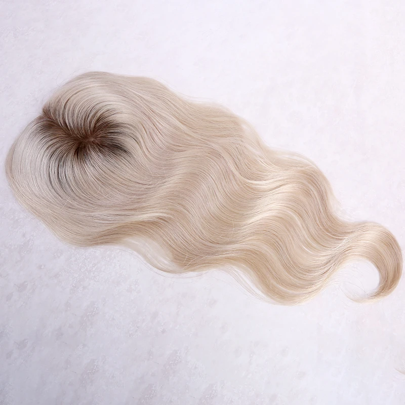  High end двойной выдвижение человеческих волос remy человеческие волосы 5.5X5.5 полный handtied фигурки жениха и невесты; С 4 5 