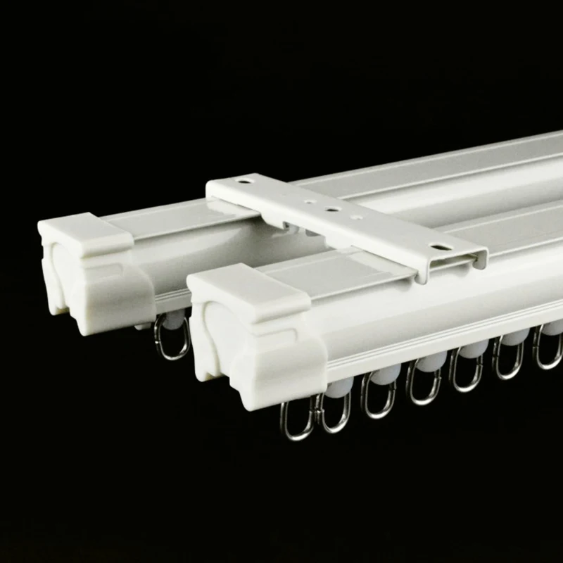 
KIEI 2019 Motorized ripple fold curtain track, remote wave curtain rod, automatic s fold curtain rail $68.26 / Me 