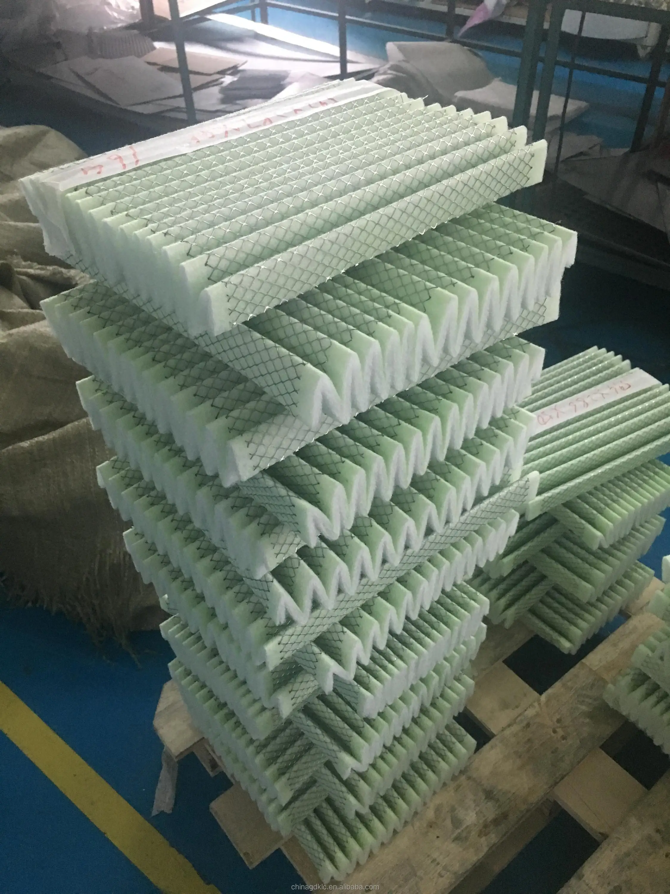 Synthetic Fiber MERV 8 Pleated Air Filter Media