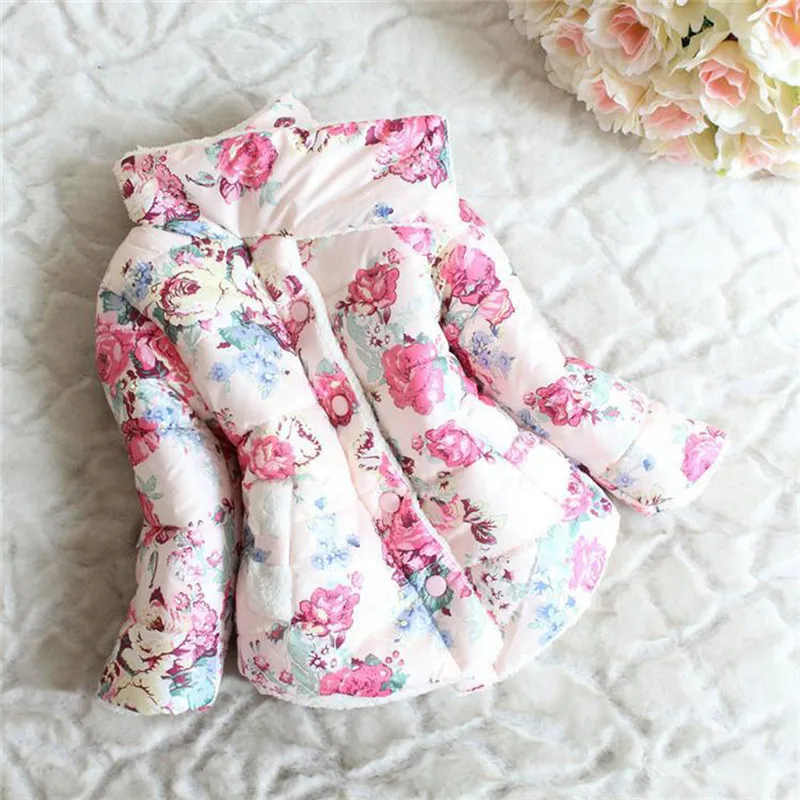 Toddler Baby Girls Down Parka Outwear Clothes Winter Warm Coat Jacket Snowsuit Kids Girls Winter Cost